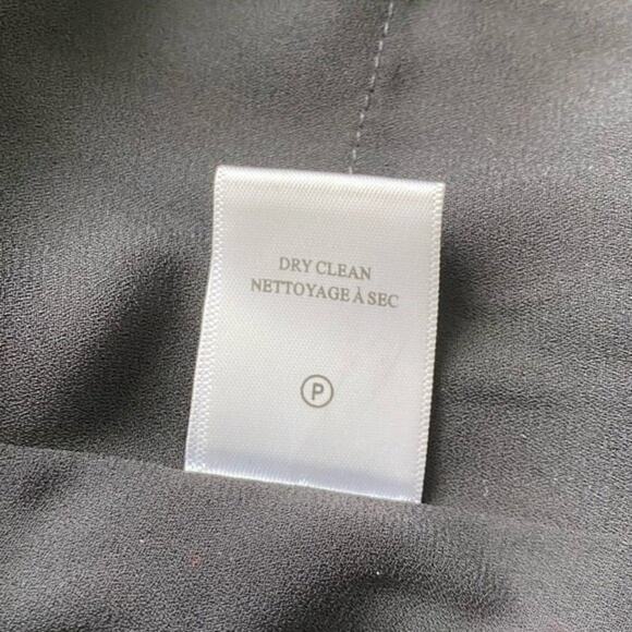 A.L.C. Roslyn Silk Floral Asymmetrical Wrap Dress Size 4 - Picture 9 of 10